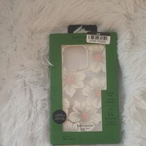 kate spade Floral iPhone Case - Green and Pink